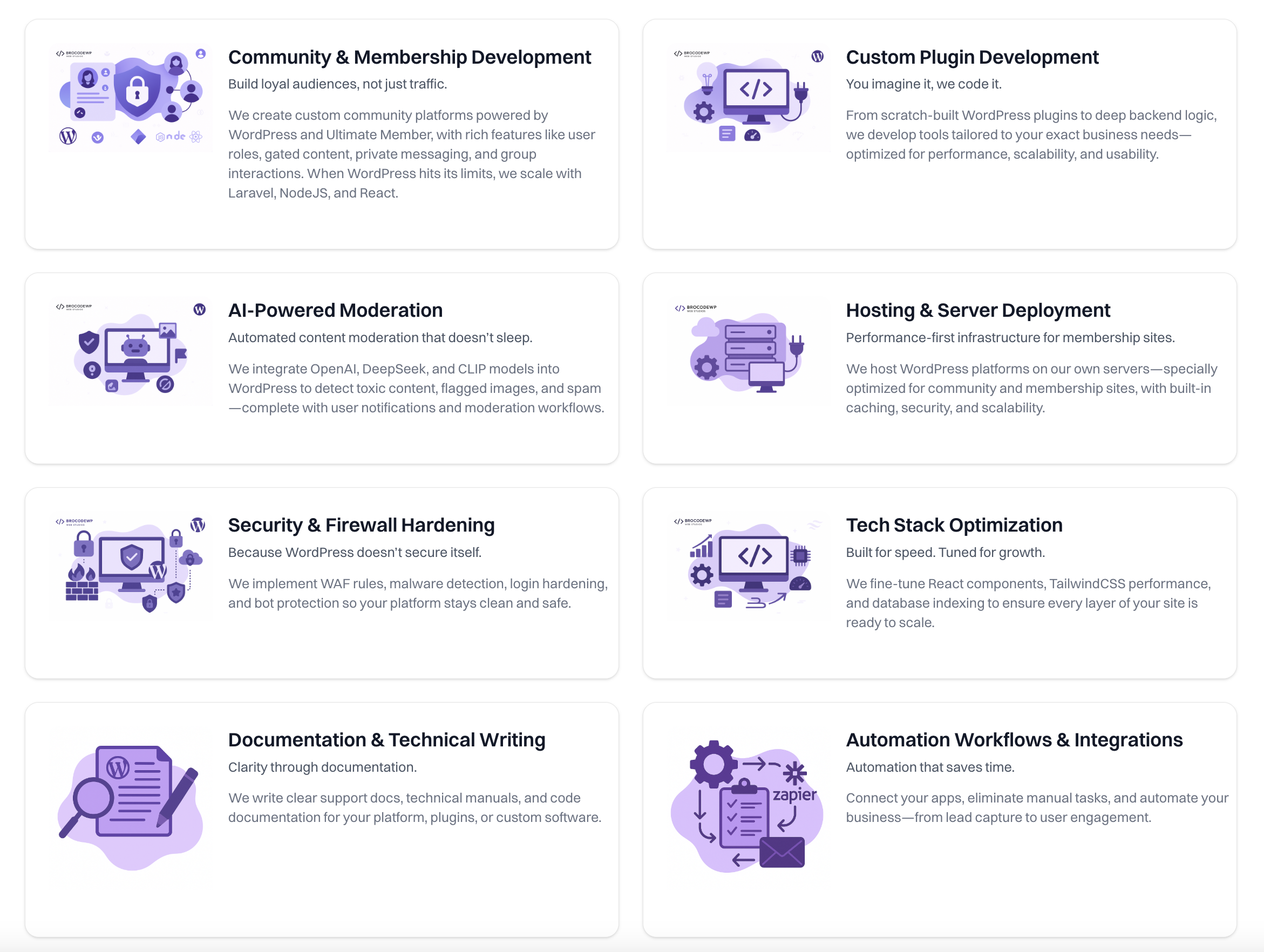 Services - BroCodeWP